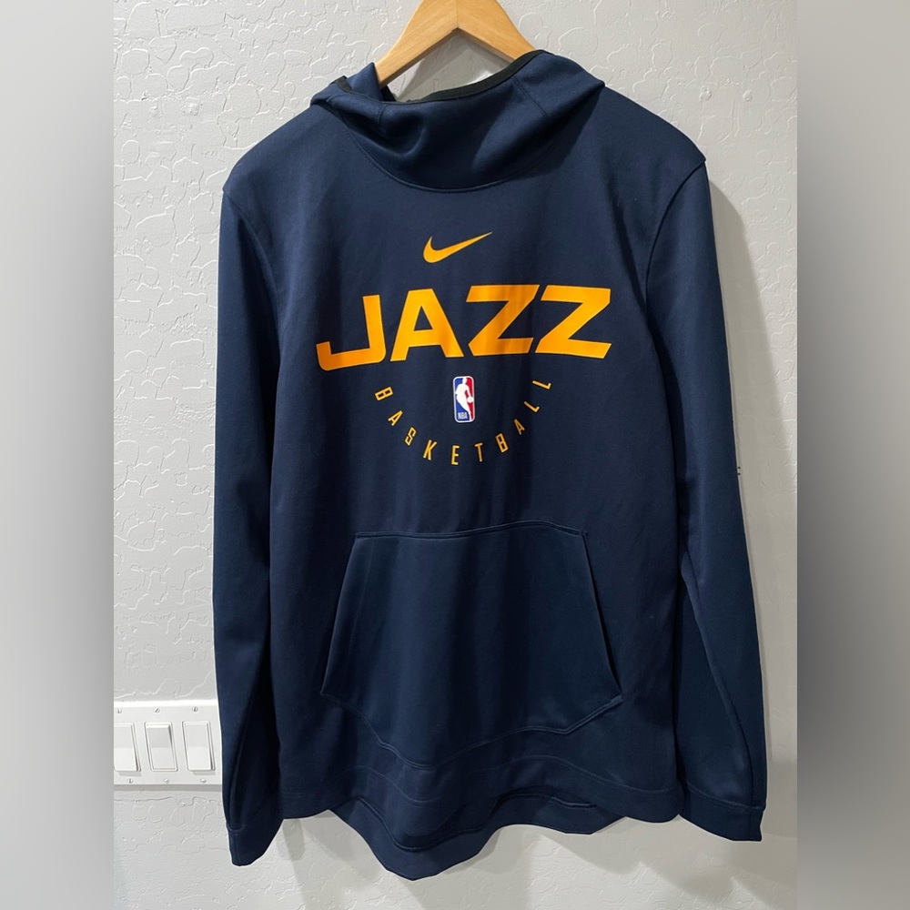 NIKE UTAH JAZZ SPOTLIGHT PRACTICE HOODIE‎ NBA TEAM ISSUE EXCLUSIVE PE